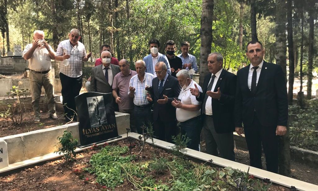 Genel Başkanımız İlyas Ayan'I Mezarı Başında Andı